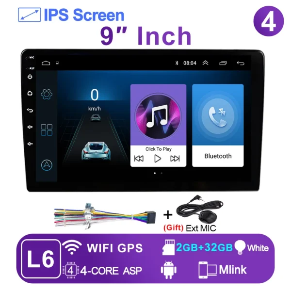 7/9/10''  2 Din Android12 auto Car Radio Multimedia Video Universal Stereo Carplay gps For Volkswagen Nissan Hyundai Kia toyota - Image 18