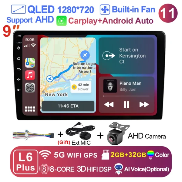 7/9/10''  2 Din Android12 auto Car Radio Multimedia Video Universal Stereo Carplay gps For Volkswagen Nissan Hyundai Kia toyota - Image 32