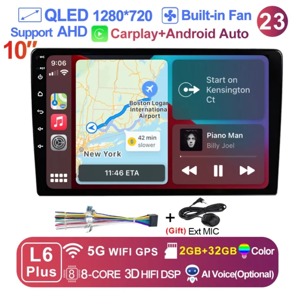 7/9/10''  2 Din Android12 auto Car Radio Multimedia Video Universal Stereo Carplay gps For Volkswagen Nissan Hyundai Kia toyota - Image 8