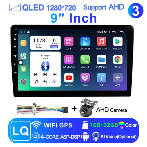 7/9/10''  2 Din Android12 auto Car Radio Multimedia Video Universal Stereo Carplay gps For Volkswagen Nissan Hyundai Kia toyota - Image 23