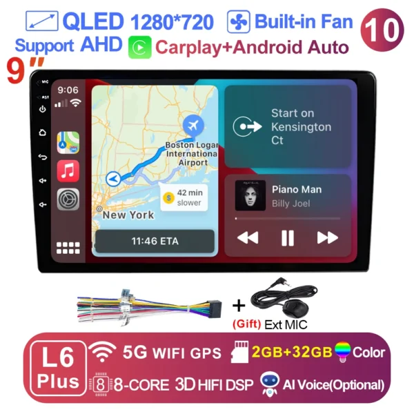 7/9/10''  2 Din Android12 auto Car Radio Multimedia Video Universal Stereo Carplay gps For Volkswagen Nissan Hyundai Kia toyota - Image 31