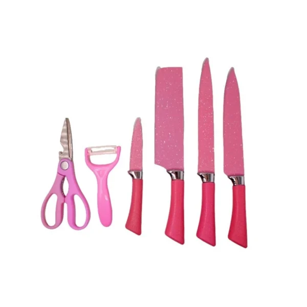 Non-Stick Barbecue Knives Kit-Elegant and Durable - Image 3