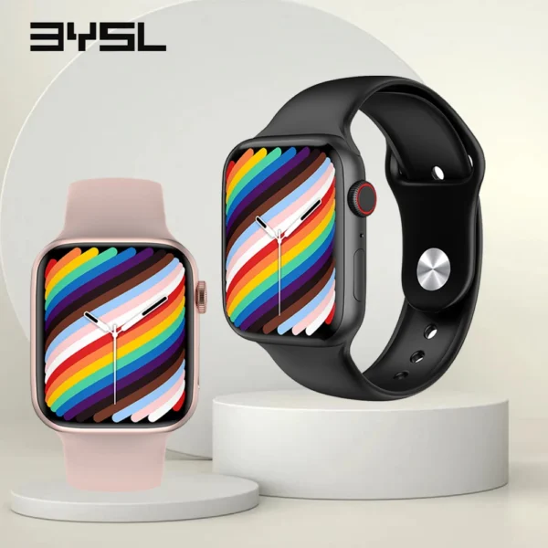 W17 smart watch men and women 45mm Bluetooth wireless smart charger sport Health Watch 1.9 HD screen