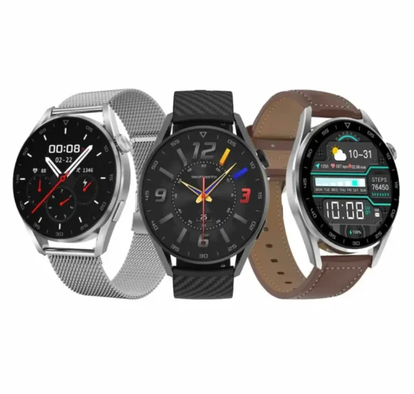 Relógio Smartwatch DT3+, Tela Retina HD 1,45", NFC, Carregamento Sem Fio e Assistente de Voz AI