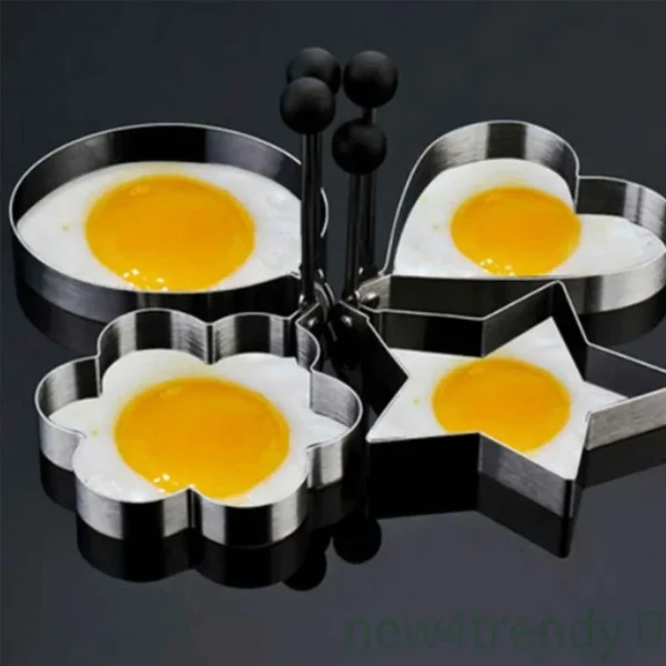 Beautiful Ring/Stainless Steel Egg Fried Mold for Pancake/Random Shaped Kitchen Tool