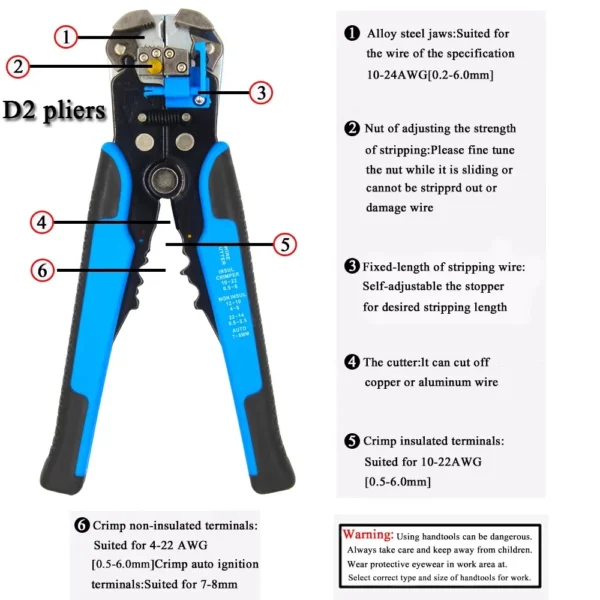 5 In 1 Automatic Striper And Crimper Pealer - Image 3