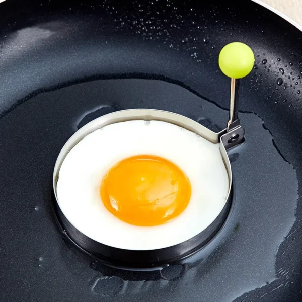 Beautiful Ring/Stainless Steel Egg Fried Mold for Pancake/Random Shaped Kitchen Tool - Image 11